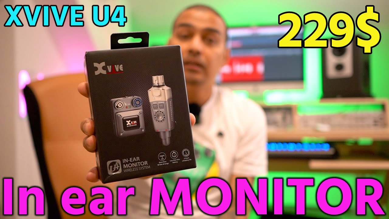 Xvive U4 | IN EAR MONITOR | REVIEW + Live Test