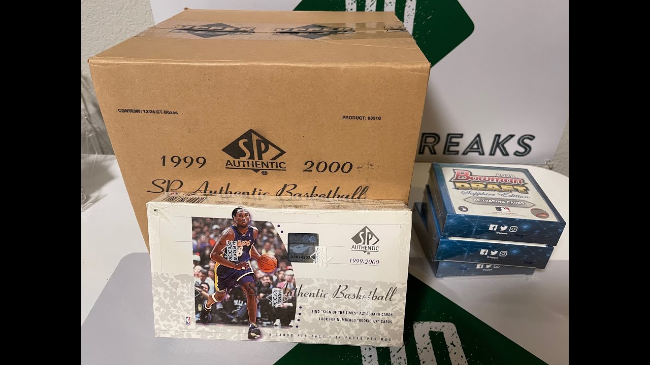 1999/00 SP Authentic Bsk Full Case + 1 & more personals for Karim 2/28/21