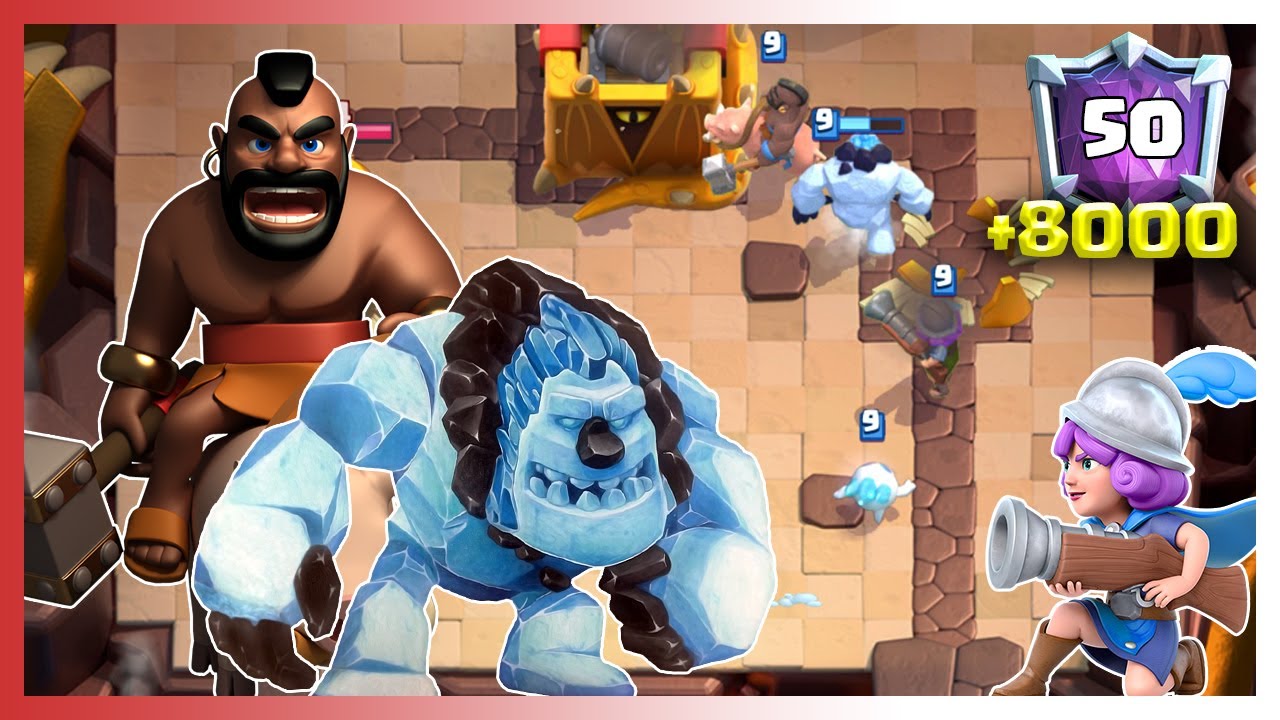 IL A RUSH LES 8000 TROPHÉES AVEC LE COCHON 2.6 SUR CLASH ROYALE !! FT. @yersoncz6334
