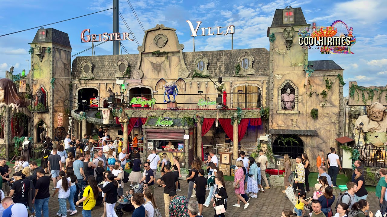 Geister Villa Molengraft Sipkema | Onride Video [ Rheinkirmes Düsseldorf 2023 ] - Clip by CoolKirmes