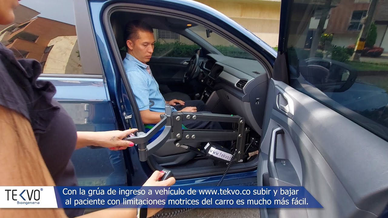 Instructivo grúa para ingreso a vehículo www.tekvo.co