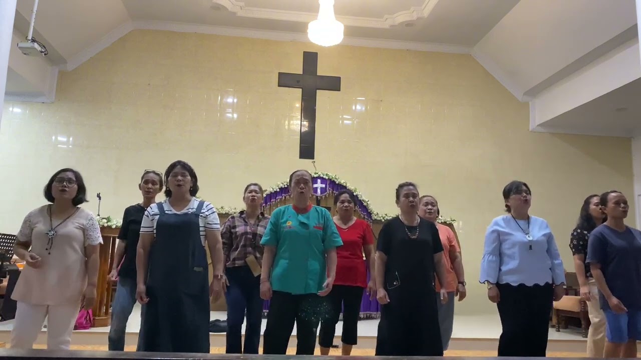 latihan pra pesta inang|| lagu pujian Simalungun ||Lobih Do PambereMu