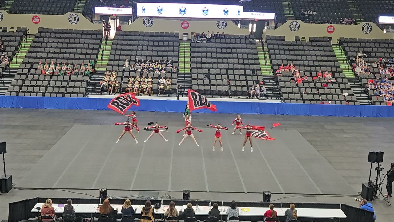 Steubenville High School  5A at OVAC Cheer Competition 2025