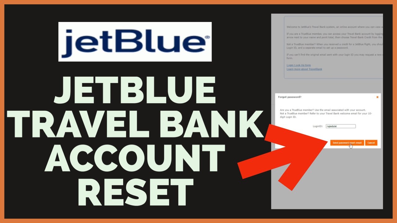 How to Reset JetBlue Travel Bank Account Password Online? Jet Blue Account Recovery 2022