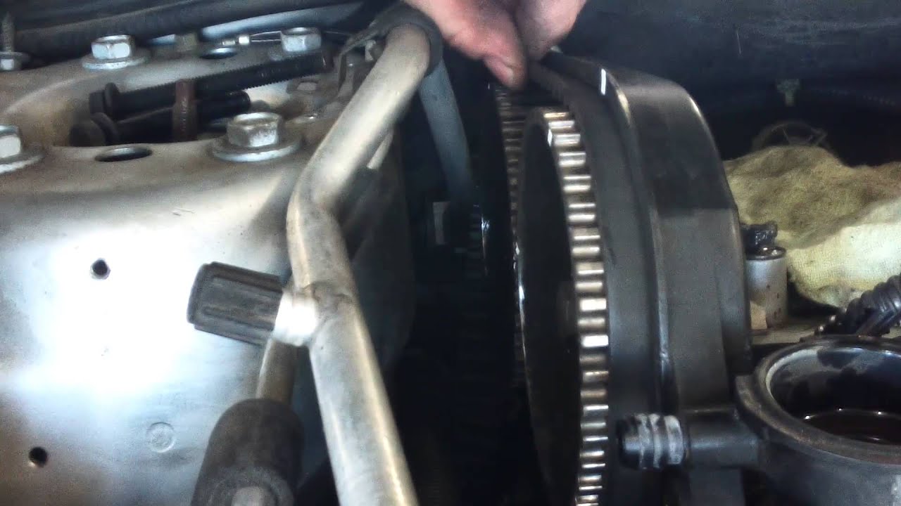 Timing belt replacement Dodge Stratus 2.4L 2006 4 Cylinder Water pump Install Remove Replace