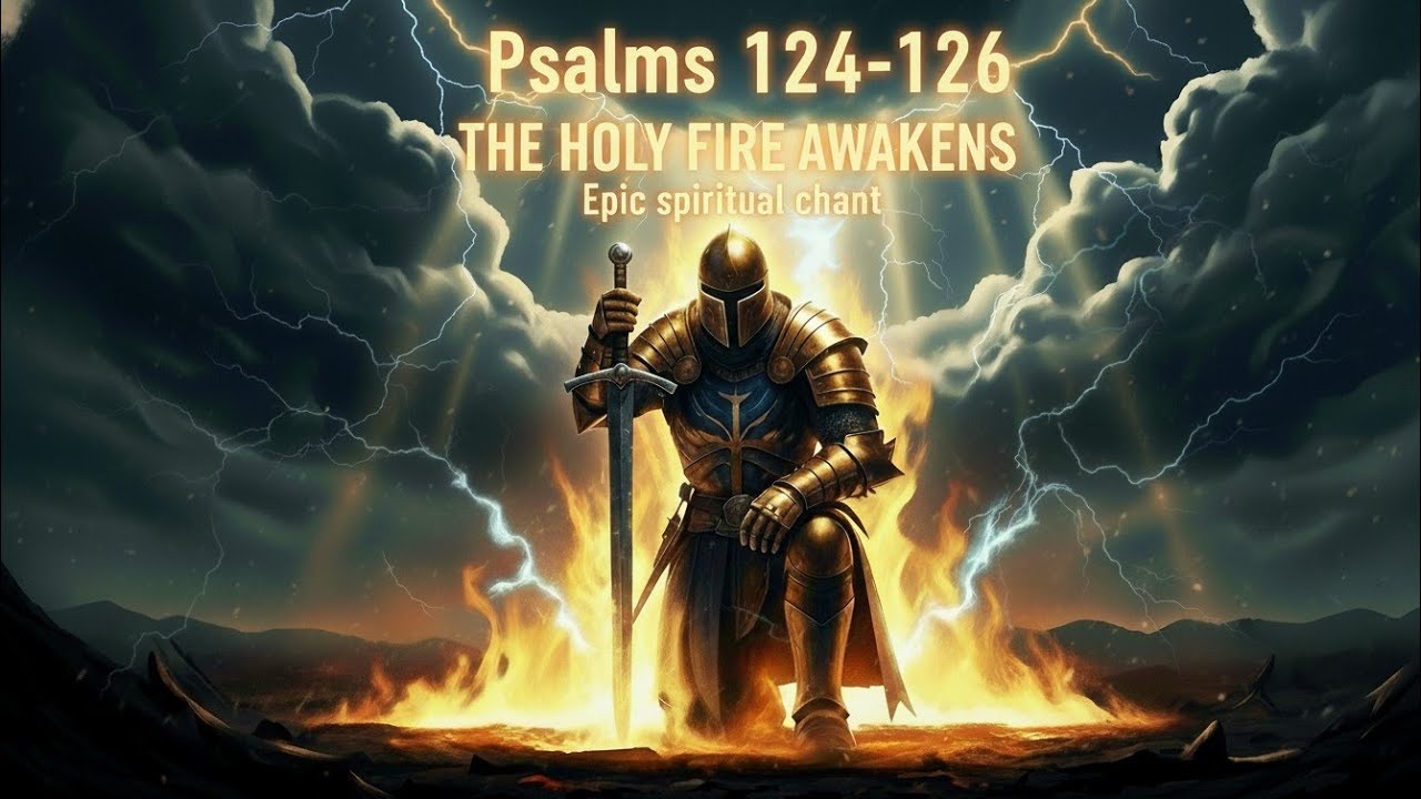 Psalms 124-126||THE HOLY FIRE AWAKENS (Prayer& Worship)#HolySpirit#jesusisking#christianmusic##rain 