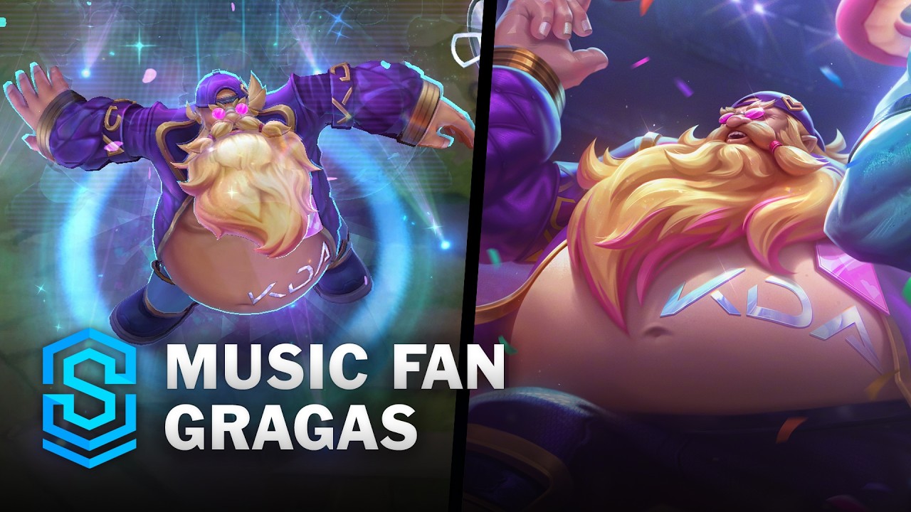 Music Fan Gragas Skin Spotlight - Pre-Release - PBE Preview - League of Legends