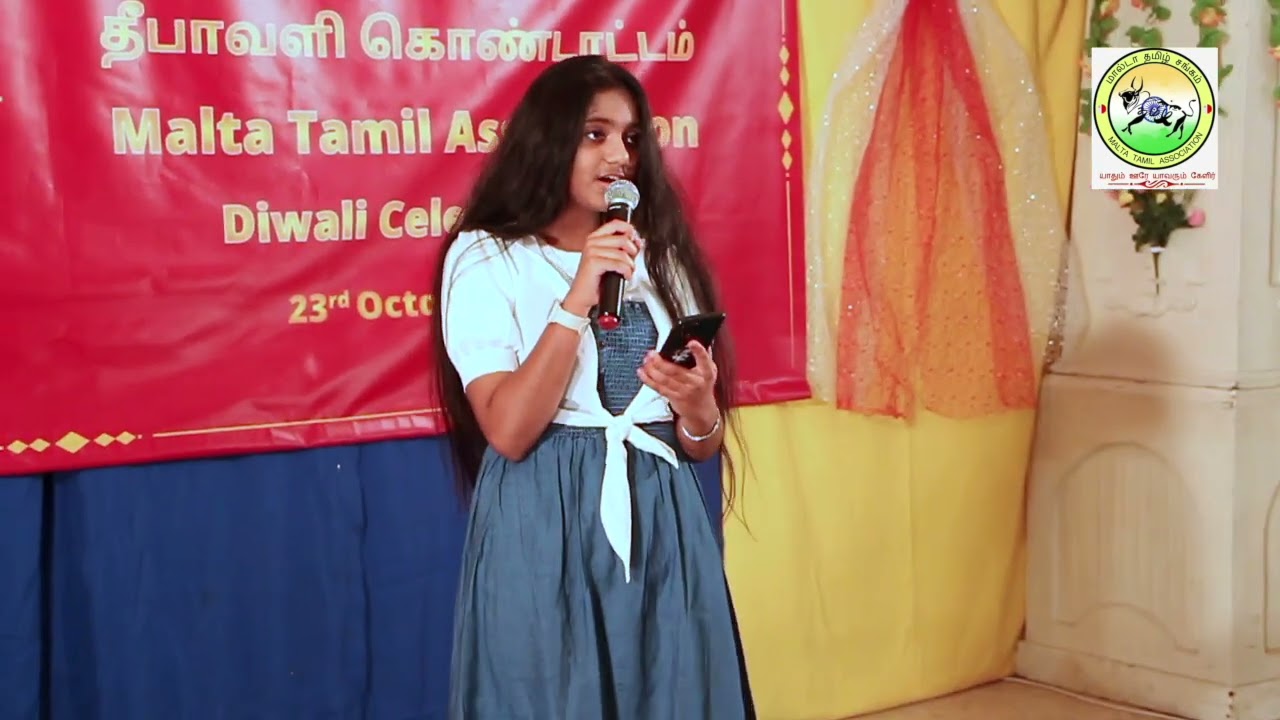 Song by Niranjana - Deepavali celeberation in Malta 2022