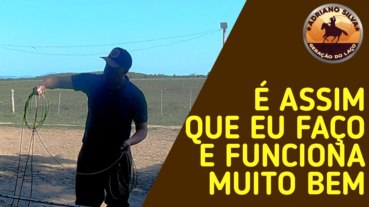 Revelado o segredo do boleio (a alma do laço)
