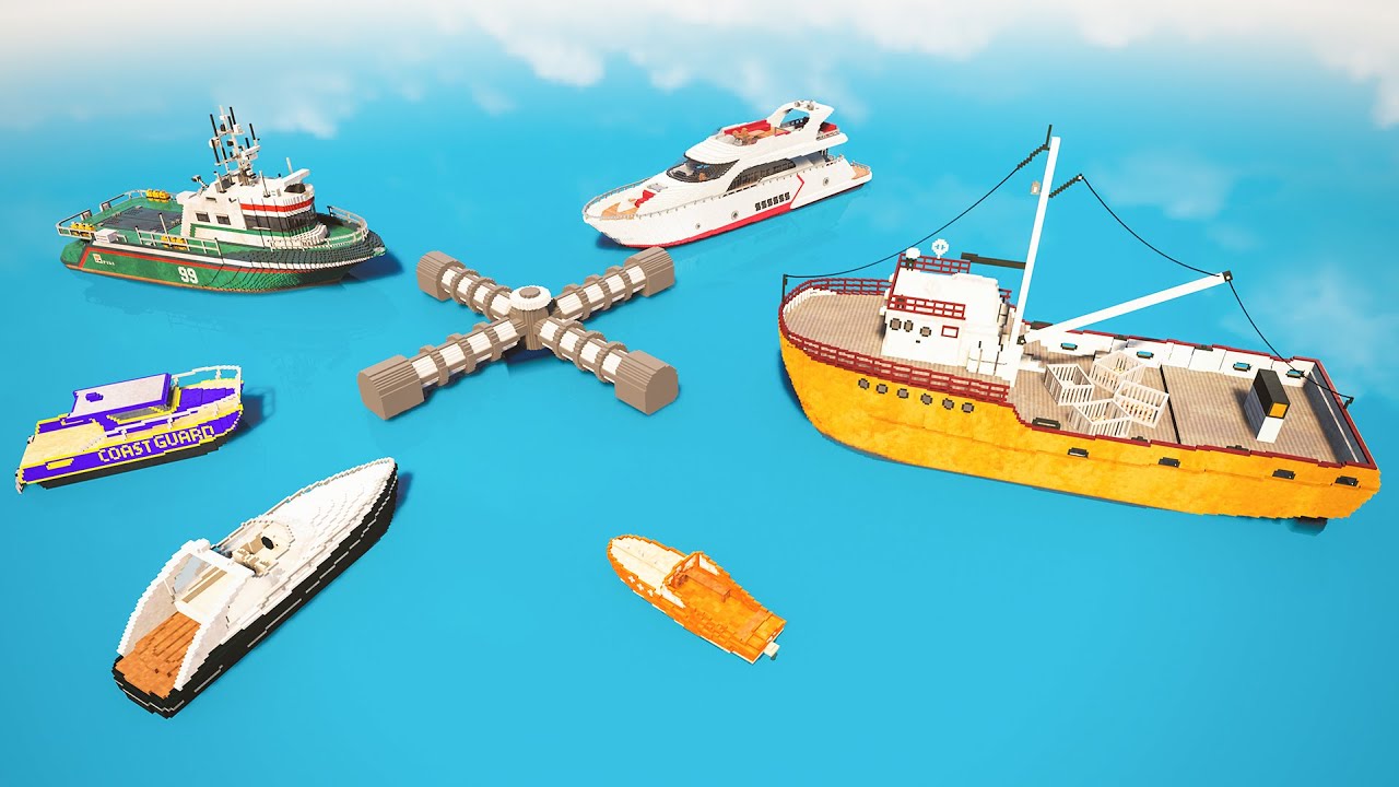 Large Spinner vs Ships & Boats | Teardown