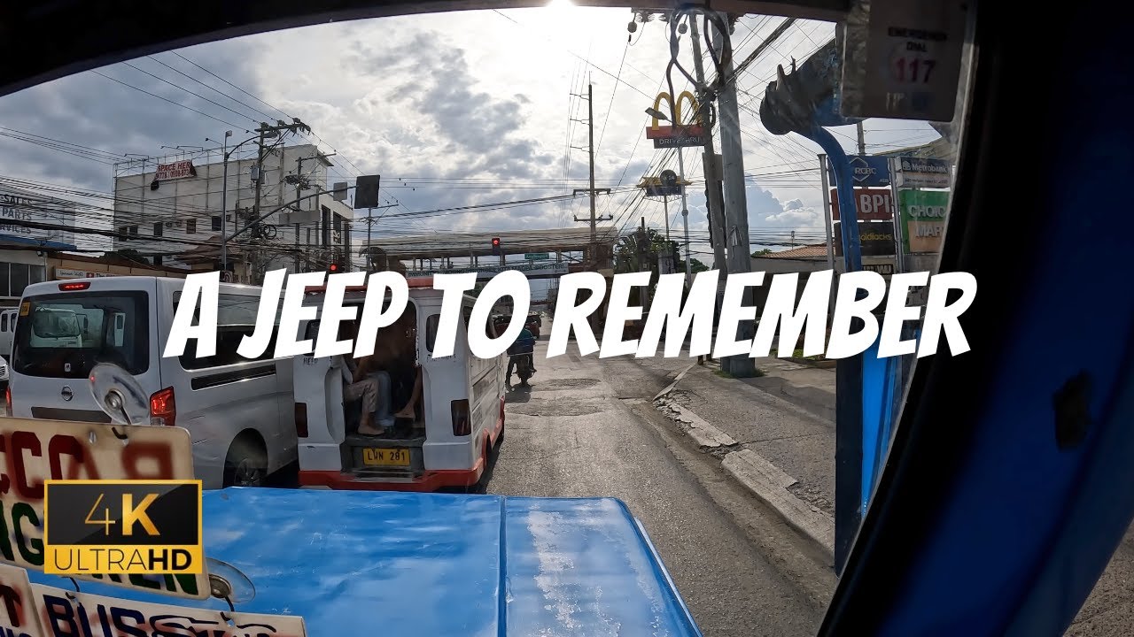 Jeepney Experience in Davao City | Panacan to Lanang | King City of the South | 4K