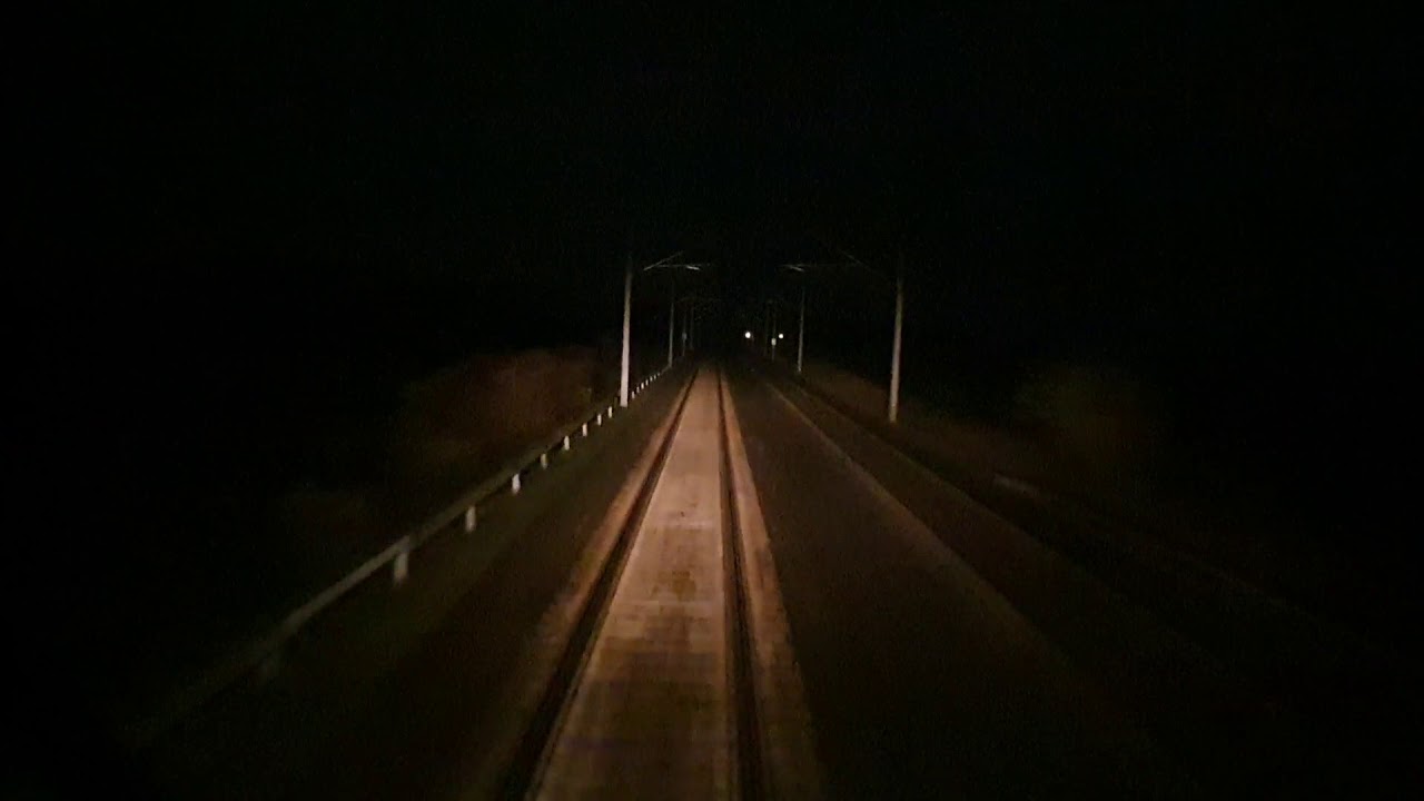Führerstandsmitfahrt/ Cab ride/ Rostock Seehafen - Waren (Müritz) Teil 2