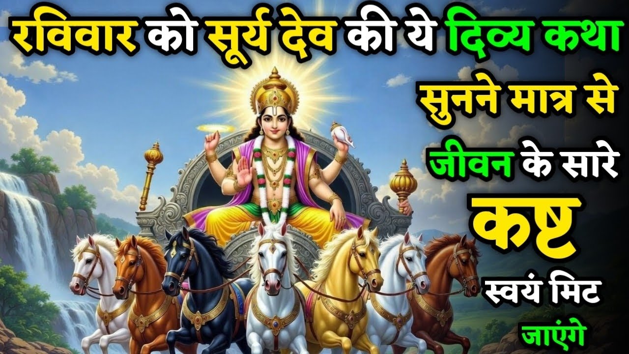 रविवार को सूर्य देव की ये दिव्य कथा सुनते ही जीवन के सारे कष्ट स्वयं मिट जाएंगे | Ravivar Vrat Katha
