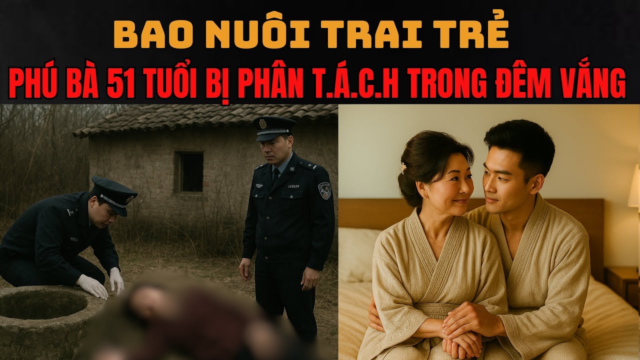 Kỳ Án Trung Quốc- Bao Nuôi Trai Trẻ - Phú Bà 51 Tuổi Bị P.h.â.n T.á.c.h Trong Đêm Vắng- Mật Mã Kỳ Án