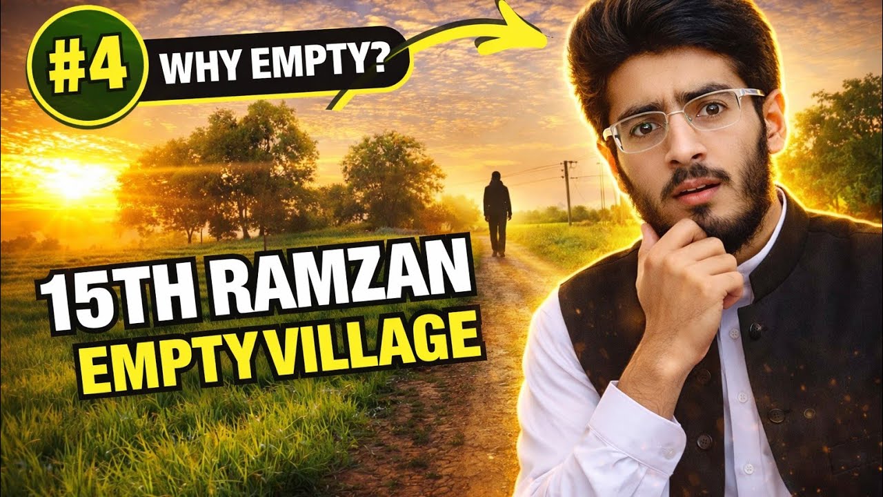 Ramadan Morning in My Empty Village: A Peaceful Vlog🥰😍
