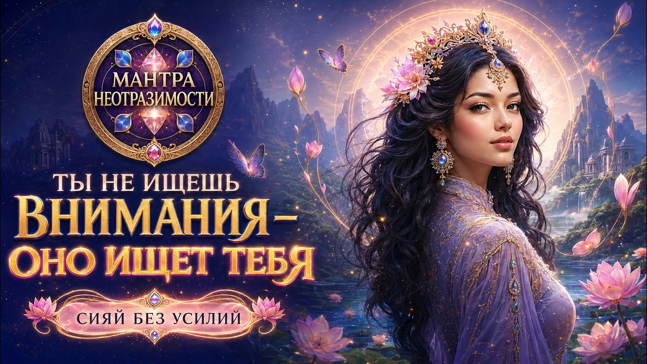 ✨ТВОЁ СИЯНИЕ НЕВОЗМОЖНО ИГНОРИРОВАТЬ! ТЫ БУДЕШЬ ПРИТЯГИВАТЬ ВЗГЛЯДЫ, МАНИТЬ И СВОДИТЬ С УМА | Мантра
