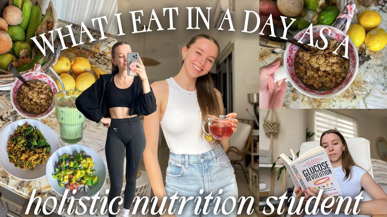 What I eat in a day as a holistic nutrition student 🌱 balancing out my hormones!