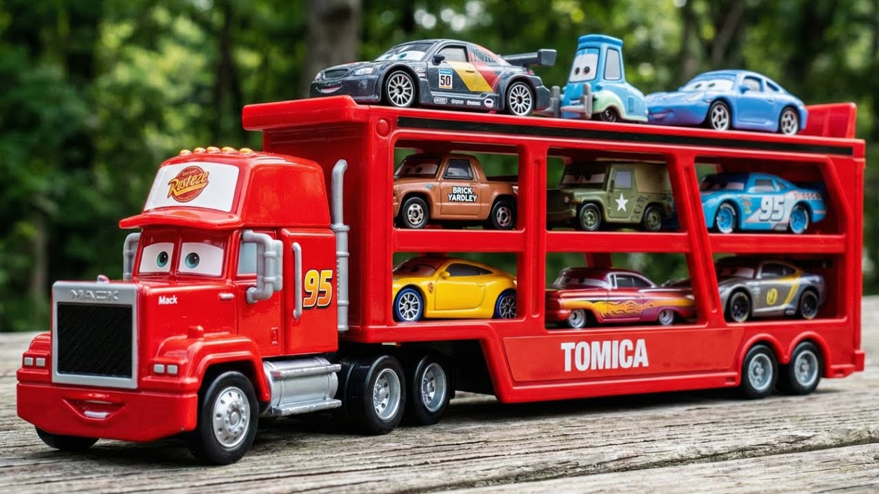 Disney Pixar Cars toys Review | Lightning McQueen, Finn McMissile, Mack, Doc Hudson,Cruz Ramirez