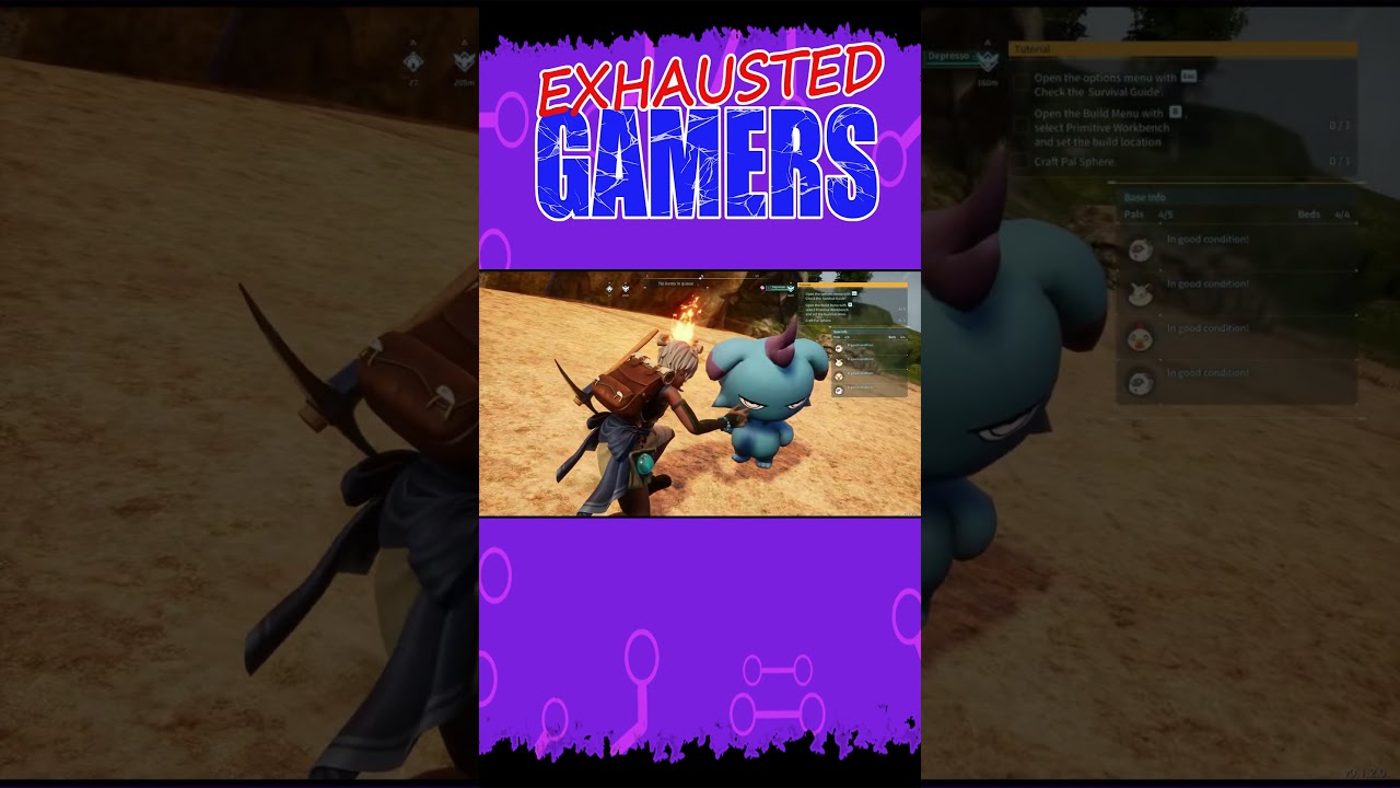 PETTING DEPRESSO | Palworld