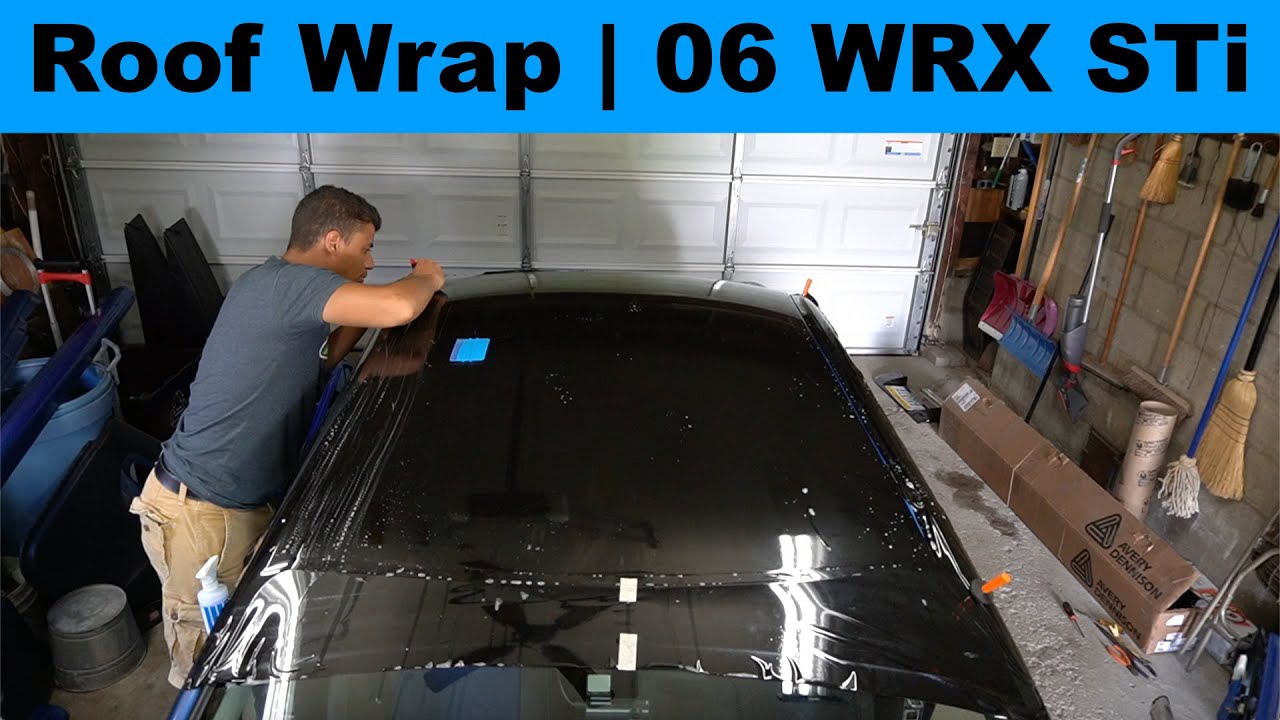 Roof Vinyl Wrap | 2006 WRX STi