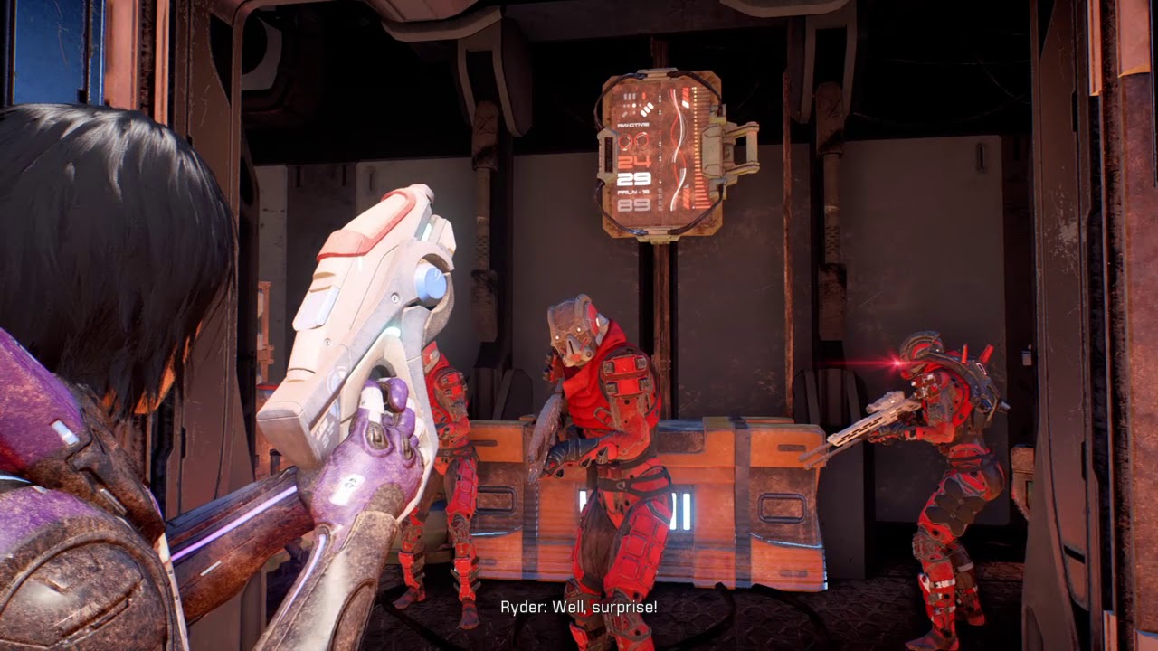 Mass Effect: Andromeda - Shooting Dirk Barrett