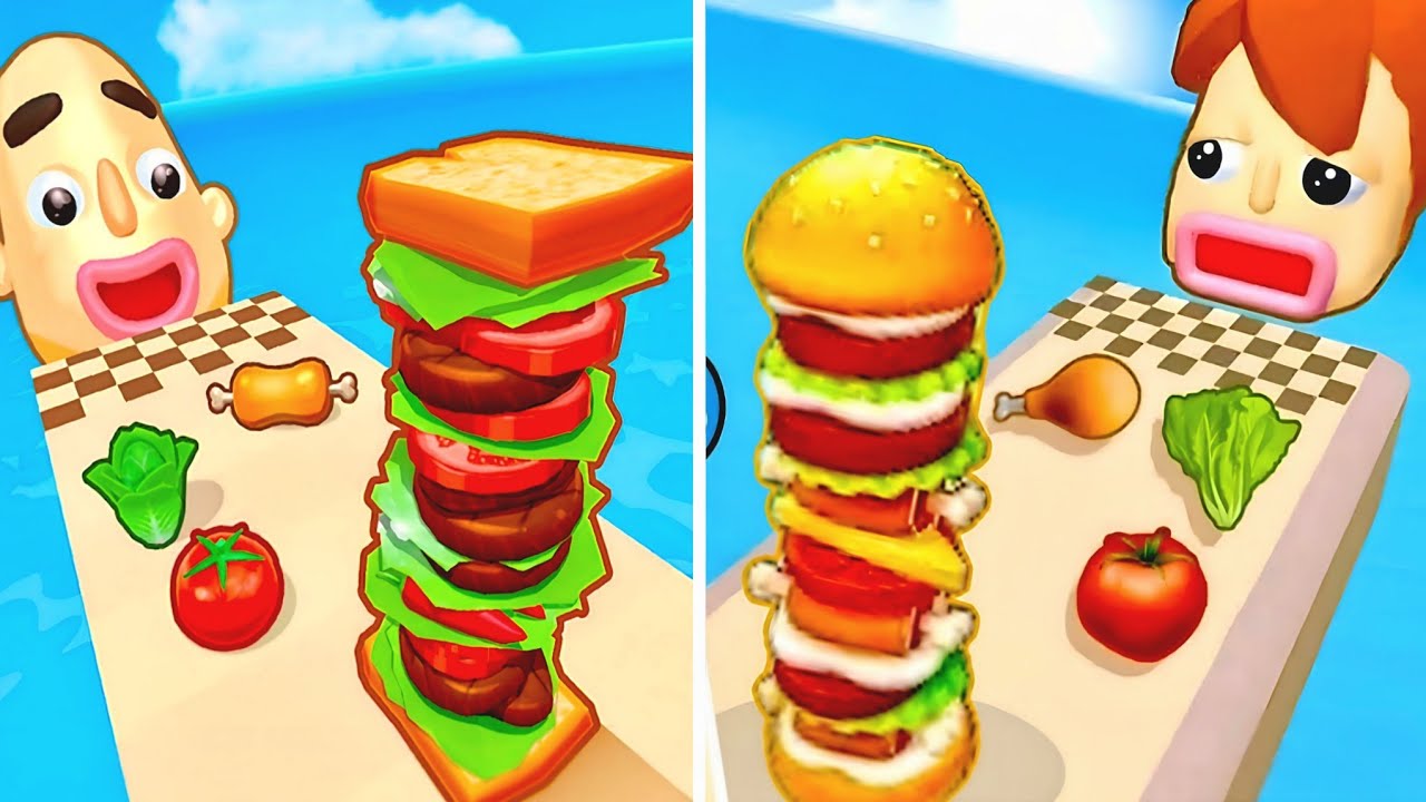 Sandwich Runner vs Sandwich Runner Ultimate Food Race Crazy Gameplay New Update 2026