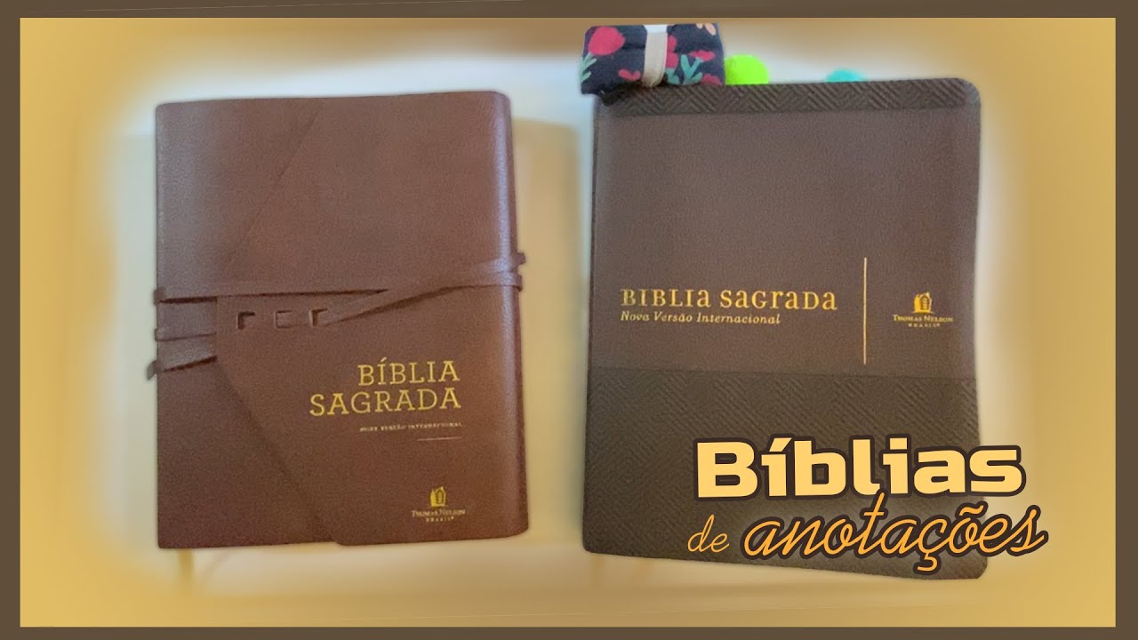 MINHA BÍBLIA DE ANOTAÇÕES - THOMAS NELSON