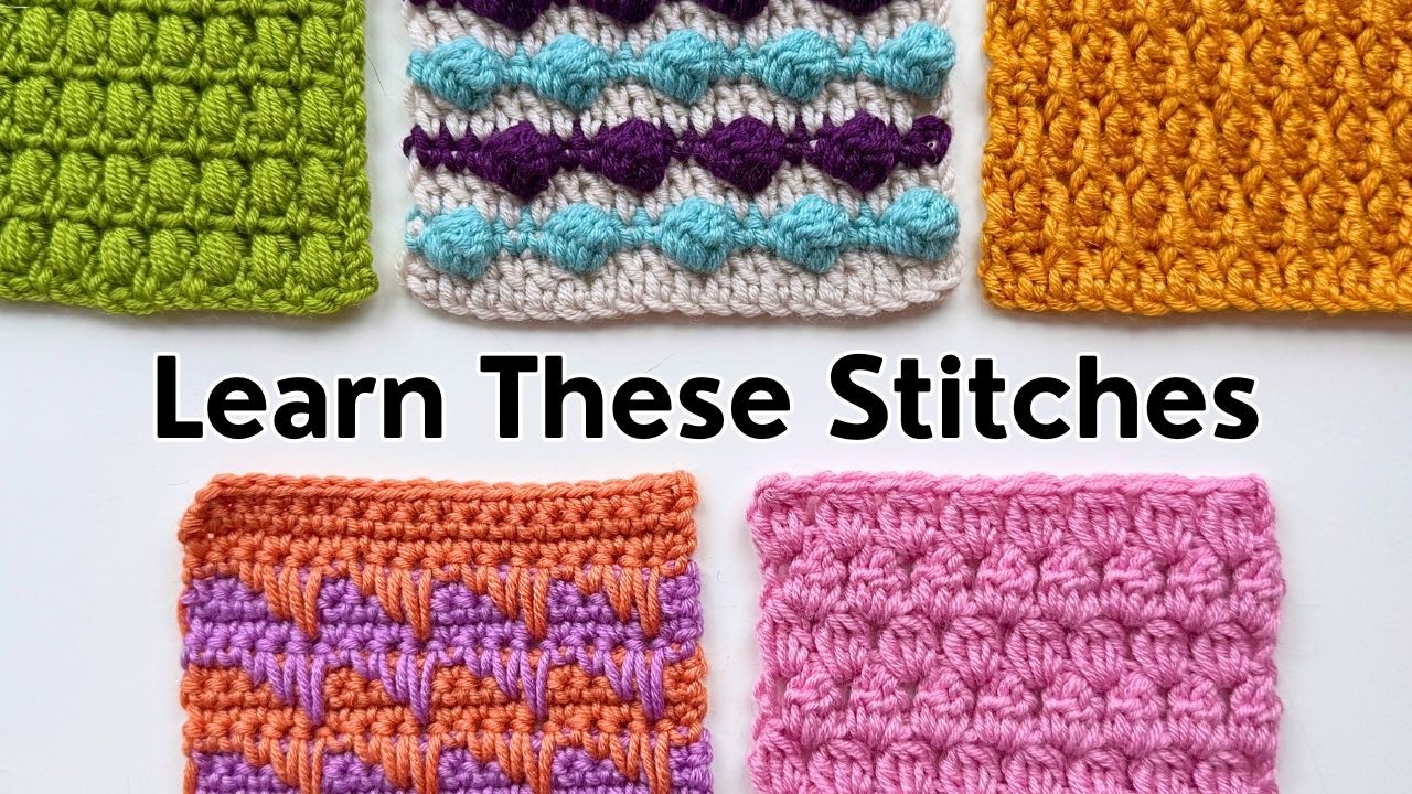 5 Next-Level Crochet Stitches I Wish I Knew Sooner!