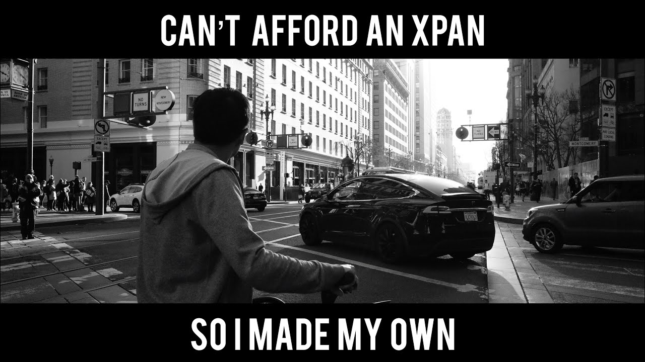 Can’t afford an XPAN, so I made my own.