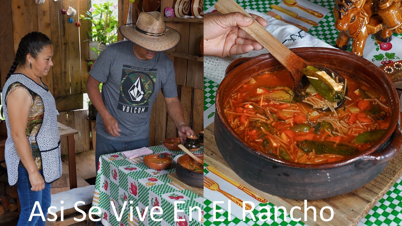 La Sopita Perfecta Para Este Día Nublado Asi Se Vive En El Rancho