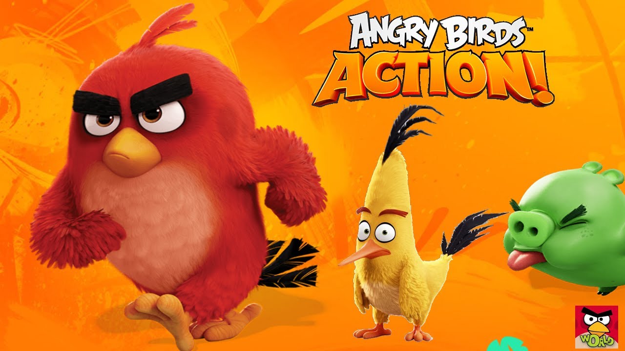 Angry Birds Action Walkthrough All Levels