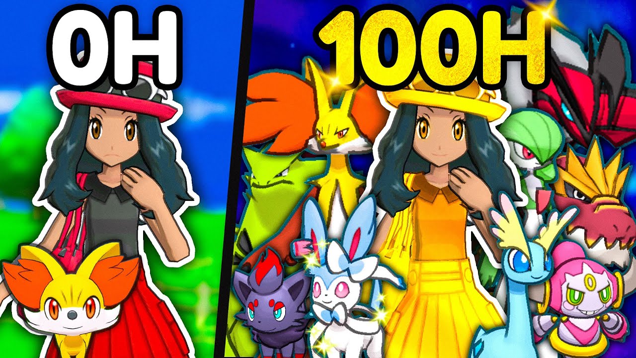 J'ai Captur&eacute; TOUS LES POKEMONS de X/Y en 100H