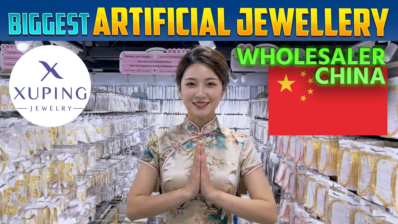 XUPING China’s Biggest Artificial Jewellery Store  -  Guangzhou, China  🇨🇳