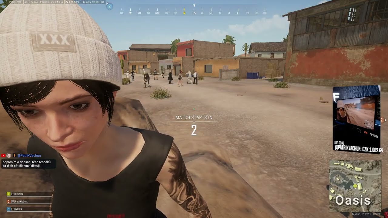 🔴Pubg: Odpolední pohoda #277 | Feshine CZ/SK