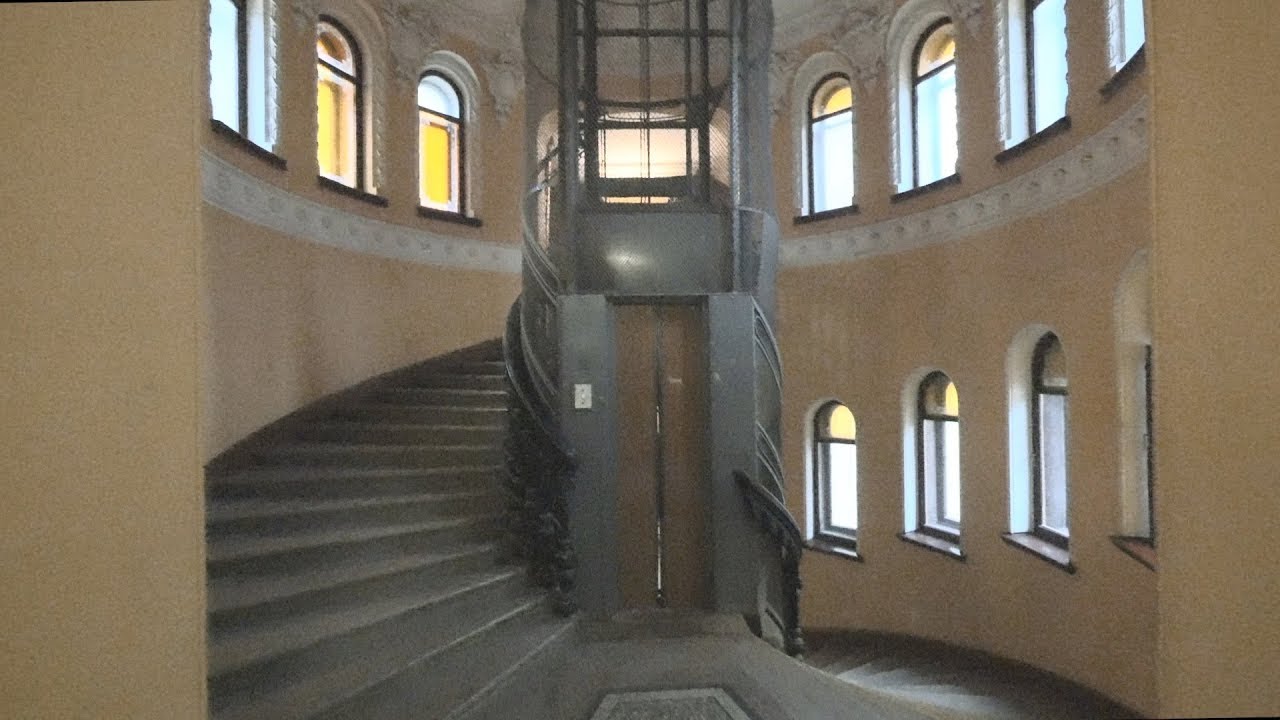 Hallways of Old Residential Buildings in St. Petersburg, Russia