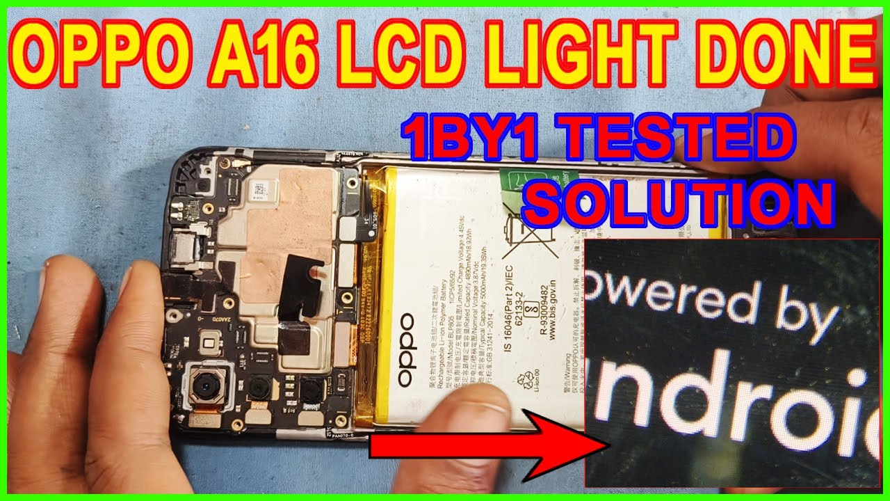 OPPO A16 LCD SOLUTION