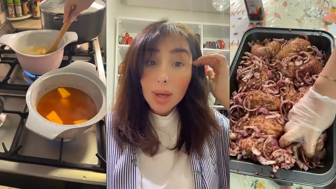 شيماء علي تطبخ الغدا مسخن وتجهز غدا بنتها الحنين ❤️
