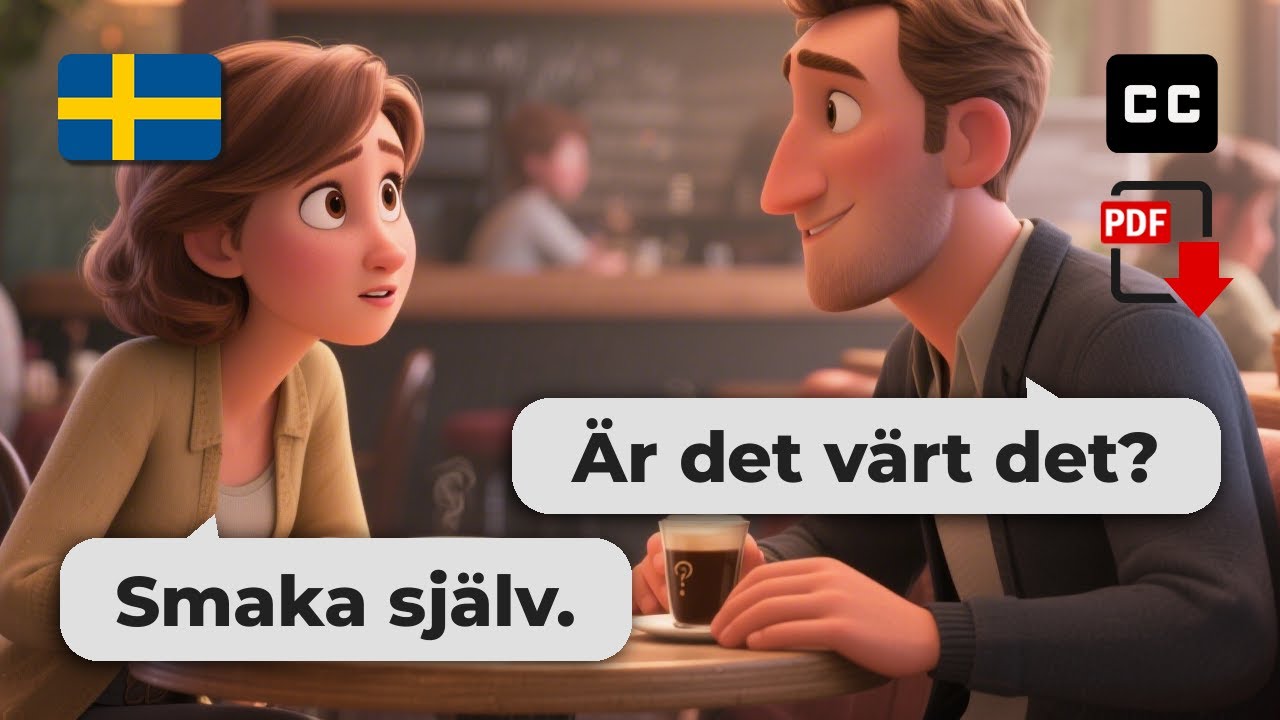 10 Real-Life Swedish Conversations to Learn Swedish A2 Level 🚀