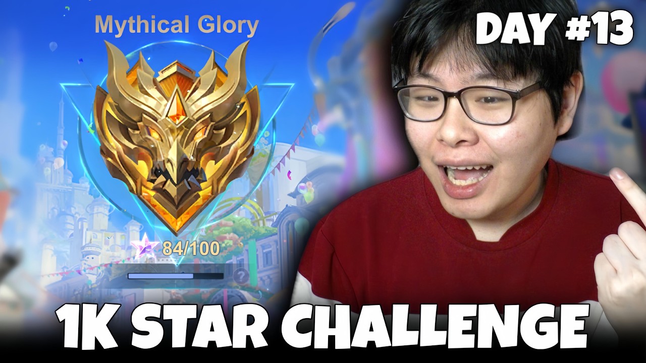 🔴 back from being sick :( IMMORTAL TODAY!! | 1K STAR CHALLENGE DAY 13!! 🔴