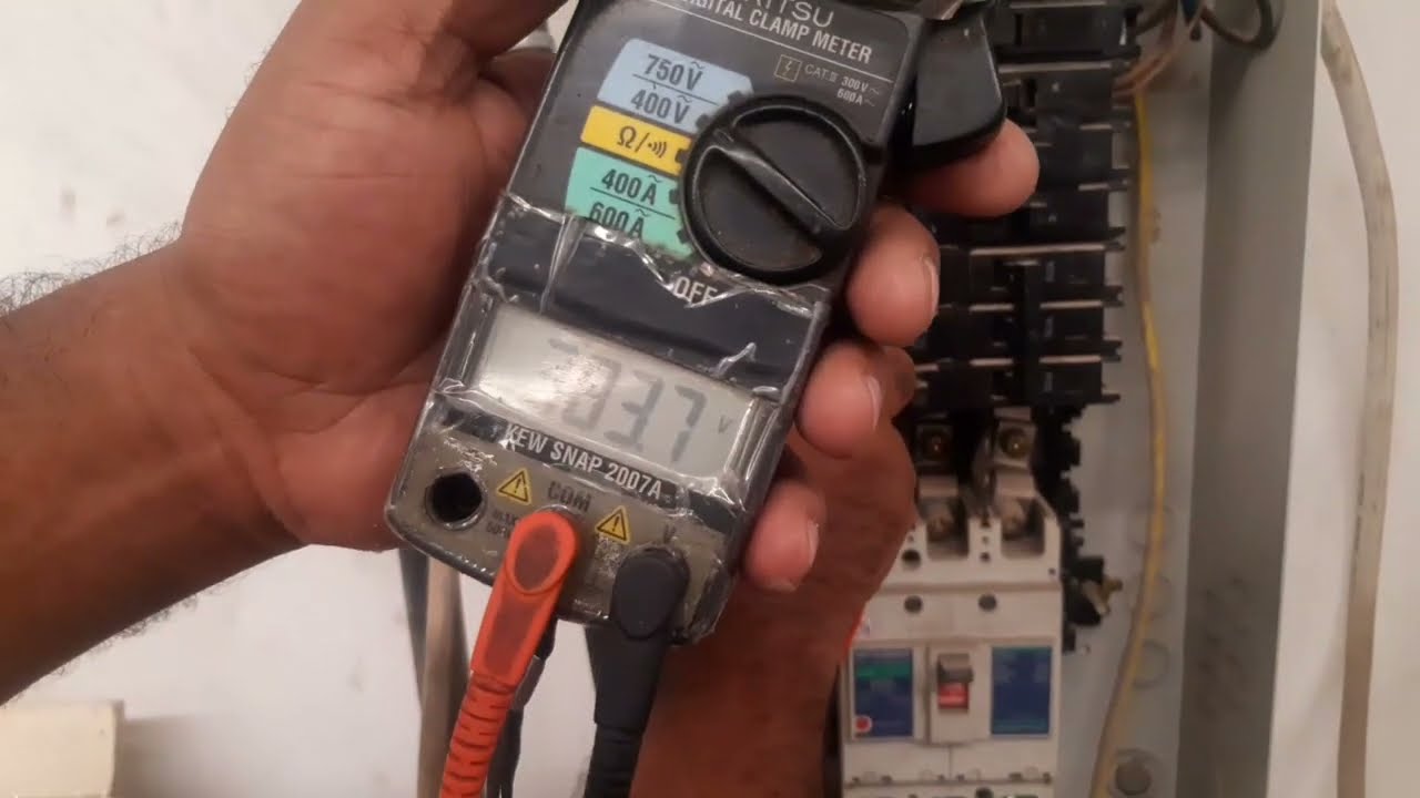 الطريقة الصحيحة لتوصيل جهاز علي كهرباء 3 فاز 380 فولت