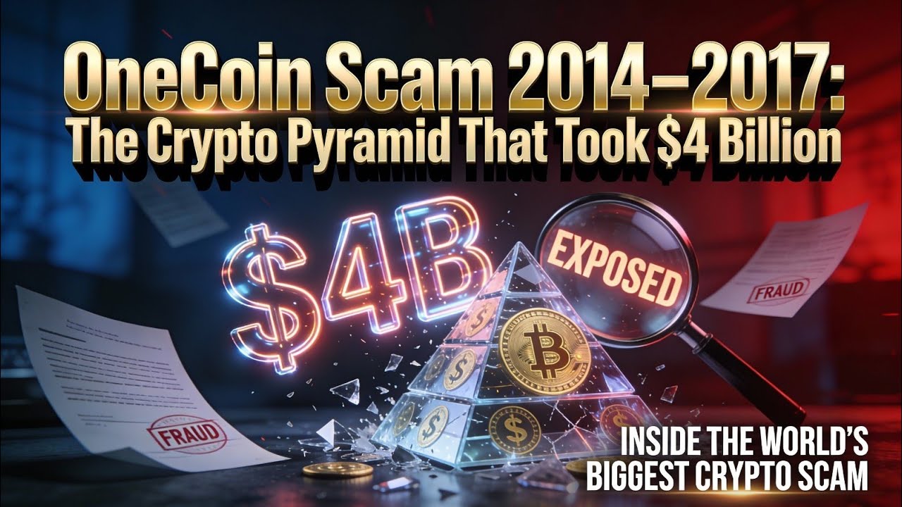OneCoin Scam (2014&ndash;2017): The Crypto Pyramid That Took $4 Billion | Criminal Canvas
