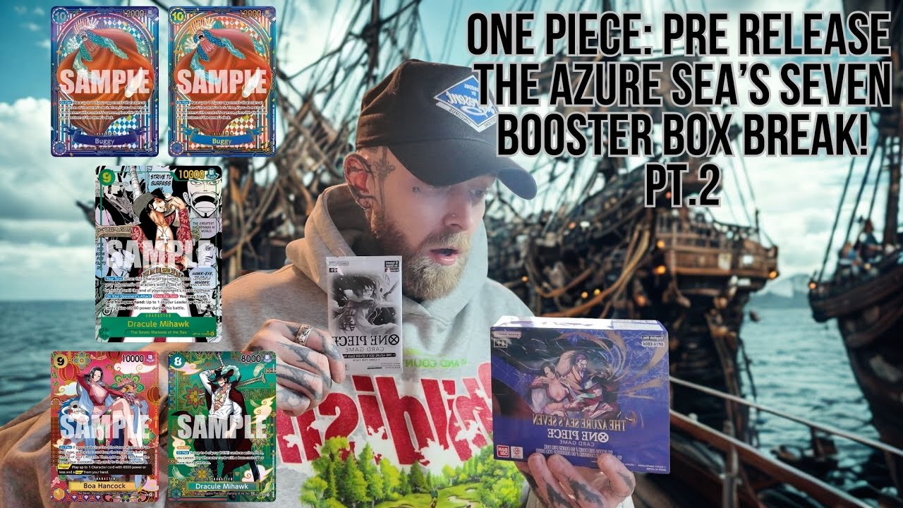 One Piece: The Azure Sea's Seven Booster Box Break! Part 2