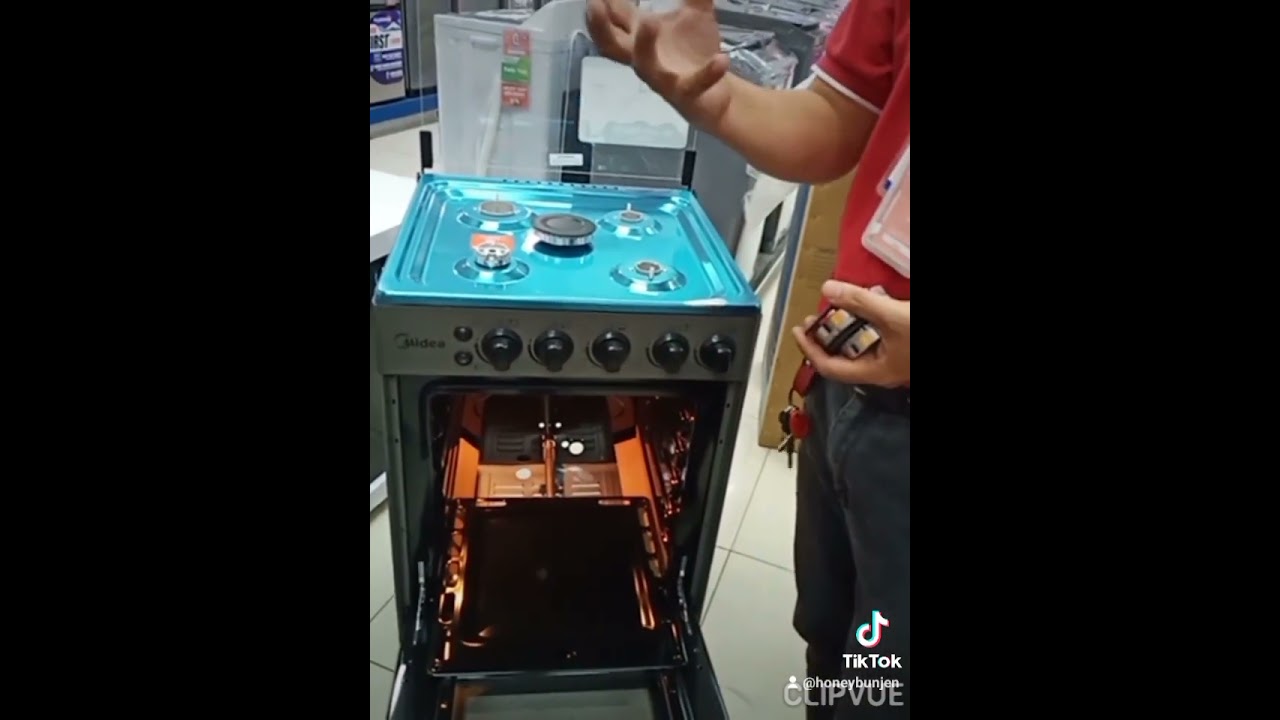 Midea gas range