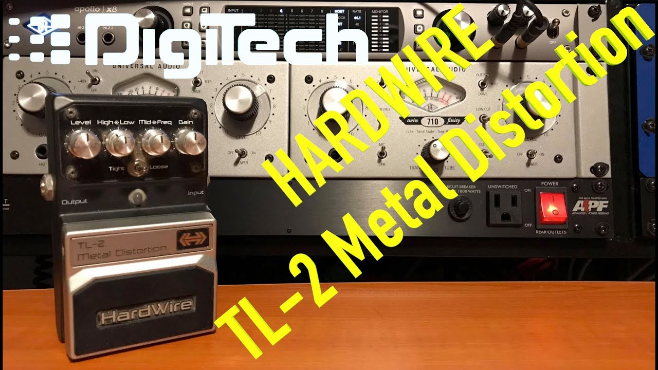 Digitech Hardwire TL-2 Metal Distortion