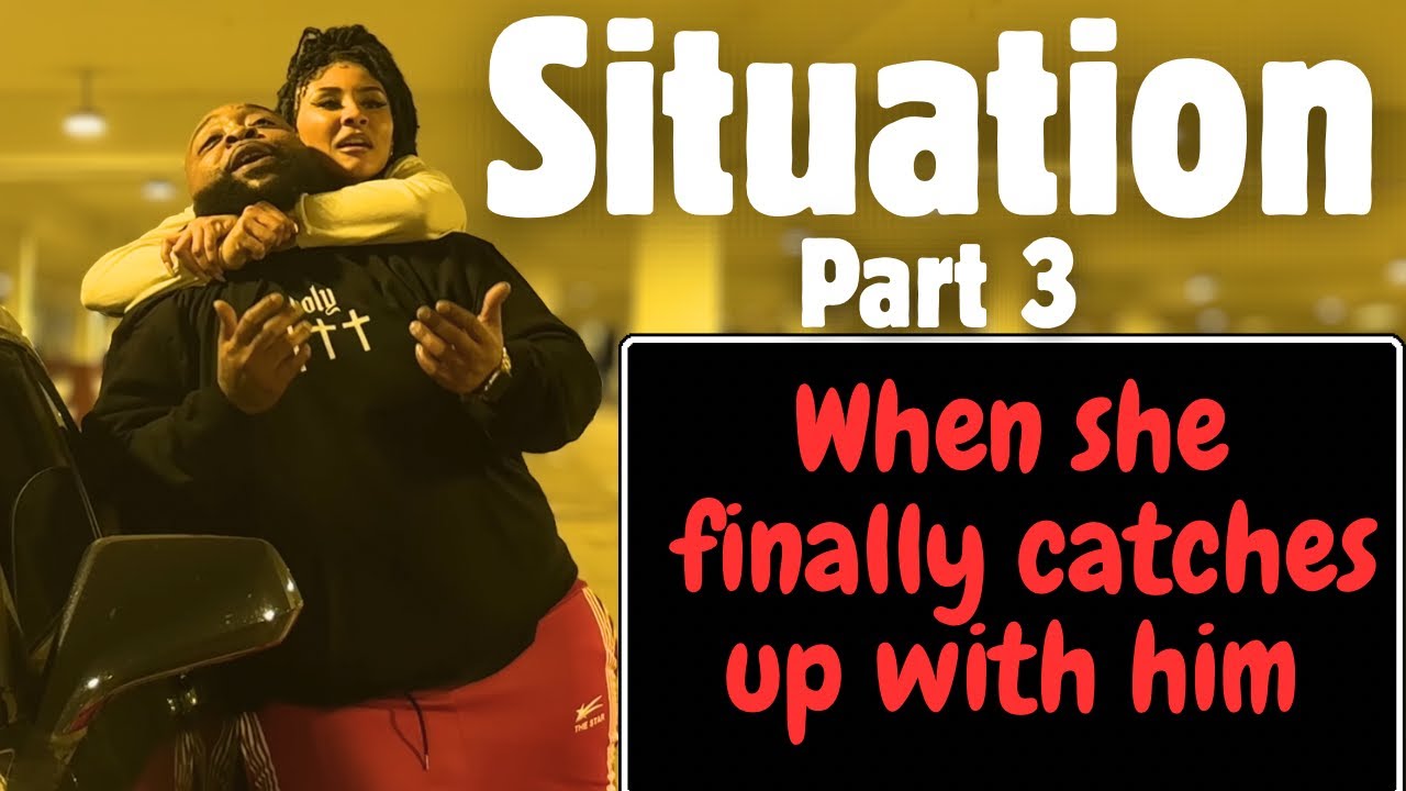 When she finally catches up with him| Situation of 3 #shortfilm #comedy #sketchcomedy