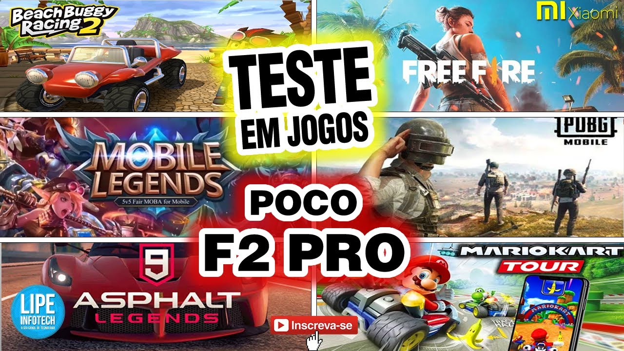 O POCO F2 PRO da Xiaomi é muito potente, roda todos os jogos no ULTRA #Teste de jogos