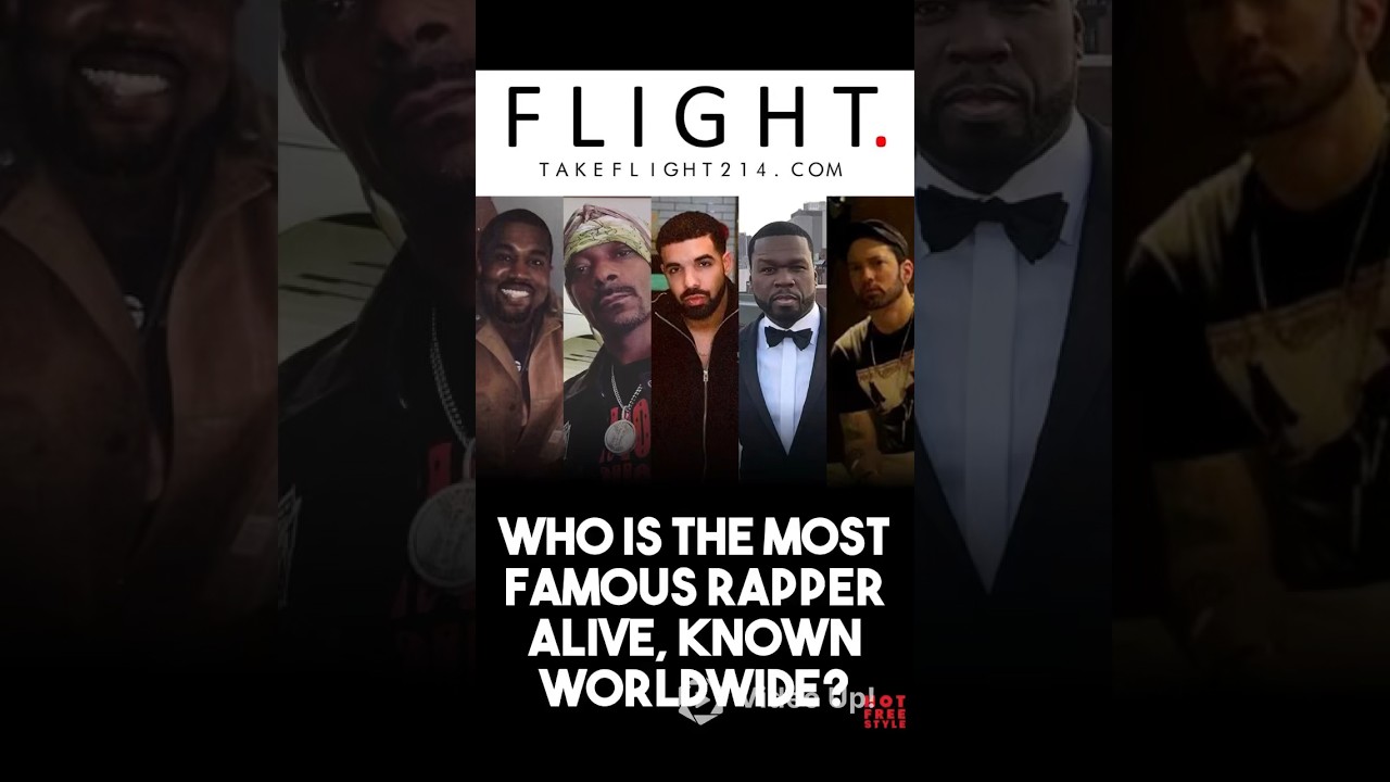 Who&rsquo;s The Most Famous Rapper Worldwide? #shorts #rap #rapper #popularrap #bestrapper
