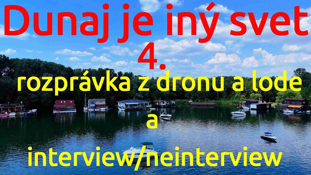 Dunaj z lode diel 4 dopravný úrad, nákladný prístav a rozprávka z dronu a lode