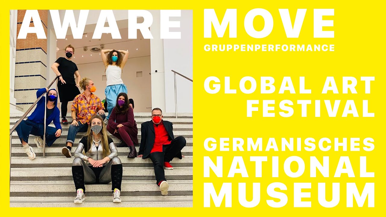 AWARE MOVE Gruppenperformance GLOBAL ART FESTIVAL