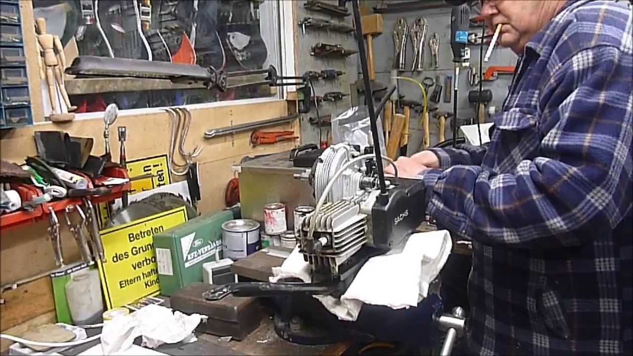 Sporti's Garage: Motorzerlegung in Dampfi's Edelschmiede.